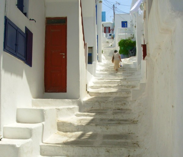 An afternoon in Mykonos, Greece, May 2008