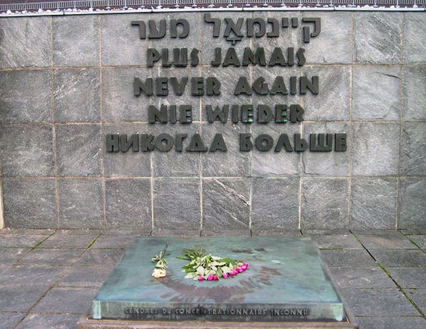 I photographed this memorial at Dachau, August 2005 