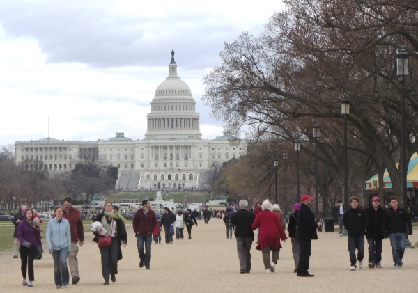 To those who live and work nearby, Washington DC is ordinary and familiar. March 2013