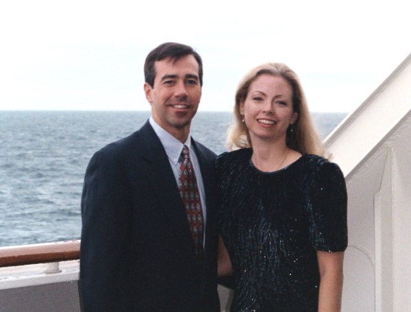 Jeff and I celebrated our 20th anniversary by cruising Alaska with our sons in June 2000.