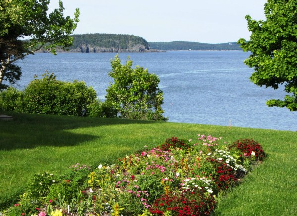 The waterfront at Bar Harbor, Maine, June 2012