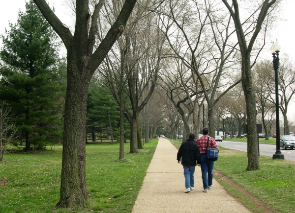 Jeff and Matt in Washington, DC, April 2005