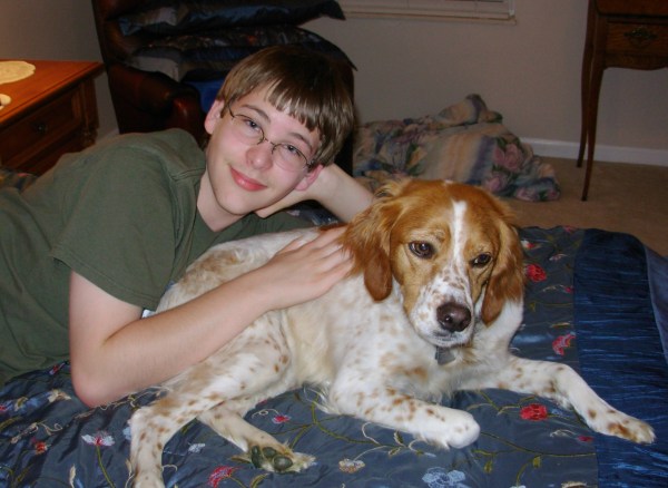 Kevin and Molly: two of my favorites. O'Fallon, Illinois, April 2008