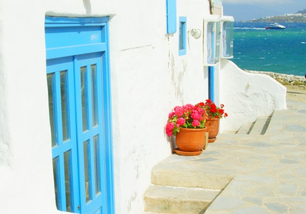 Doorway in Mykonos, May 2008
