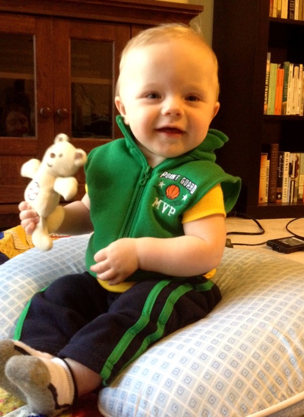 Grady in warmup from PaPa March 2014