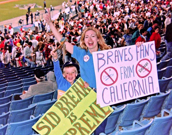 It was exciting even before the game started! October 1991
