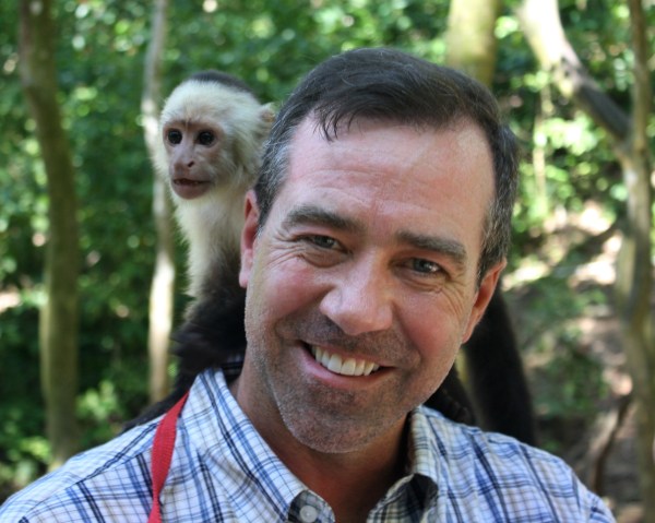 A day of merriment and monkey business in Roatan, Honduras, March 2011