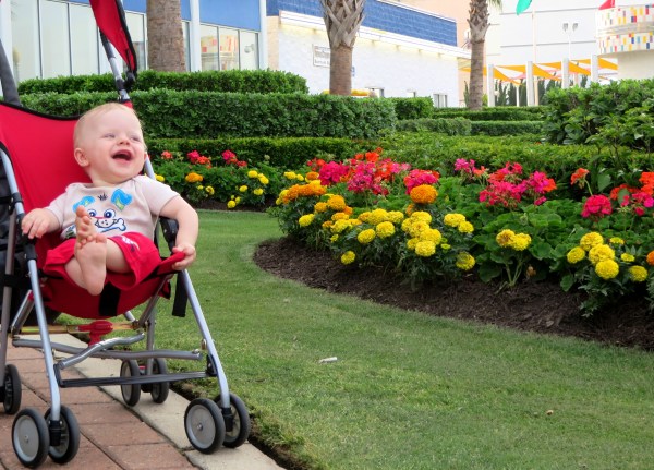 Grady celebrates his first June with MeMe and PaPa at the Virginia Beach Boardwalk, 2014.