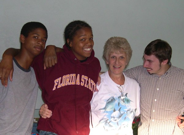 Cameron + Whitney + Momba + Matt = INSTANT PARTY! Fairfield, California, August 2003