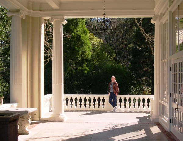 Visiting the lovely Montalvo Arts Center with Jeff was a perfect blend of living inwardly and outwardly. Saratoga, California, February 2004