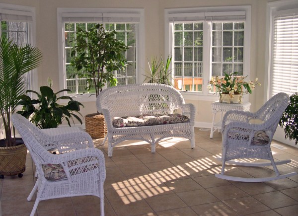 Our sunroom, York County, June 2005