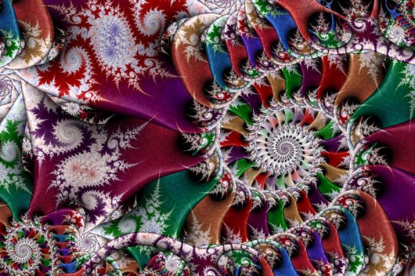 Though the patterns are repetitive, lives remain complex, intricate and unique. This Orbit Trap-21 fractal is from the Fractal Generator at www.fractalsciencekit.com