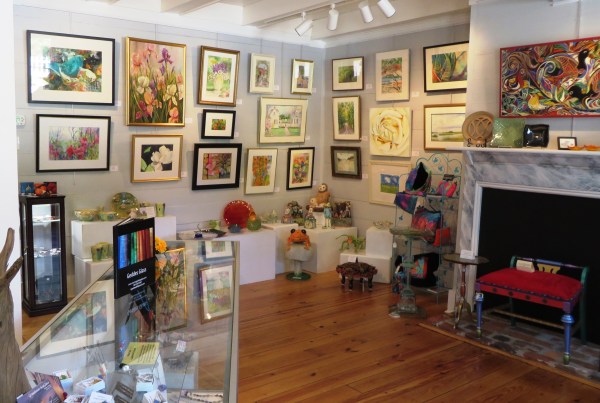 Yorktown garden stroll art gallery April 2015