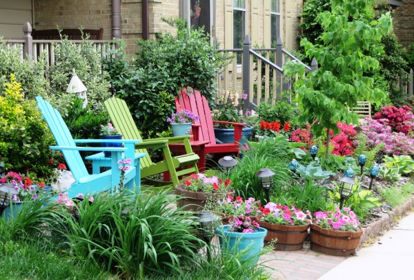 I can't help but feel hopeful when I walk past this scene to the mailbox each day. Our Alexandria neighborhood, May 2015