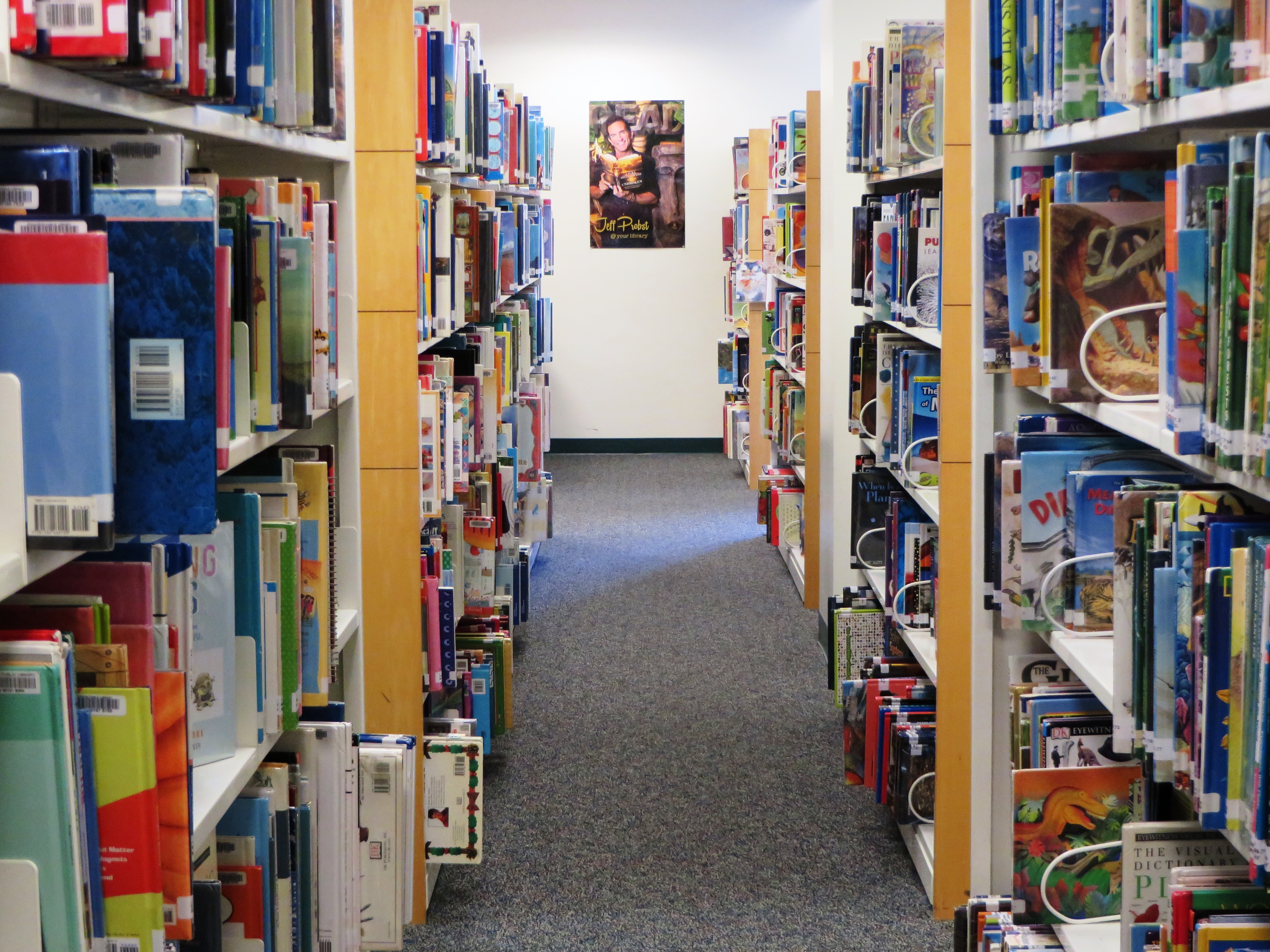 Step through the gates to exploration and discovery! Poquoson Public Library, Virginia, March 2014
